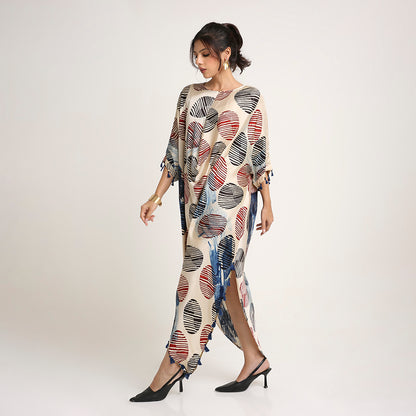 Ajrakh Cowl Poncho (only top)