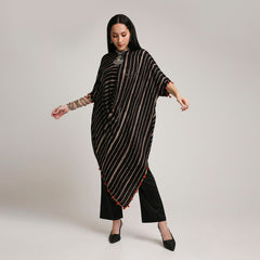 Ajrakh Cowl Poncho (only top)
